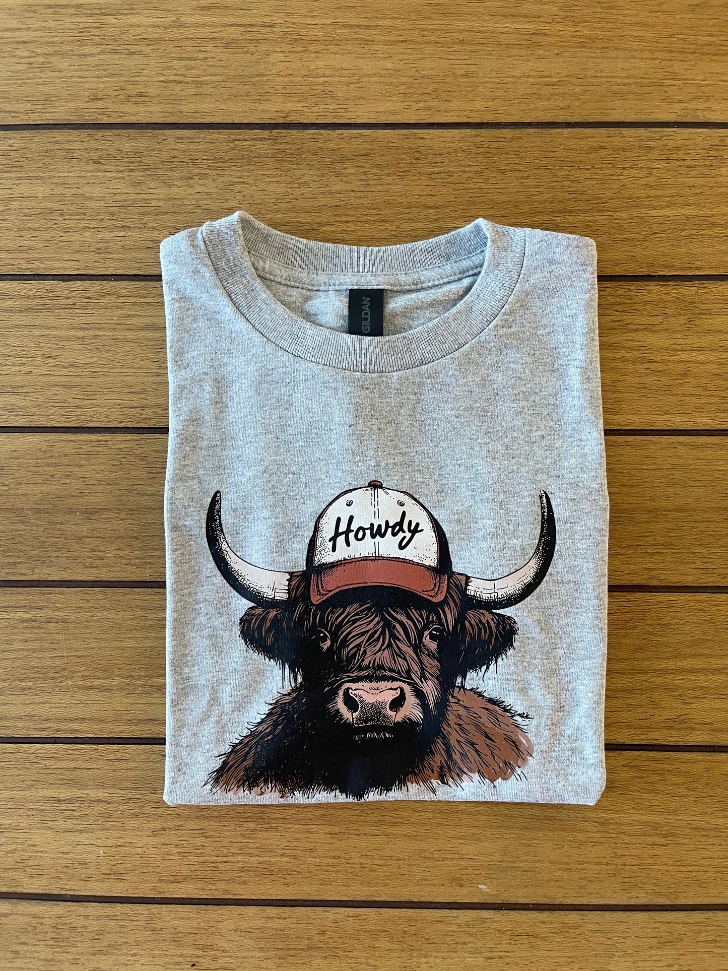 Highland Cow Howdy