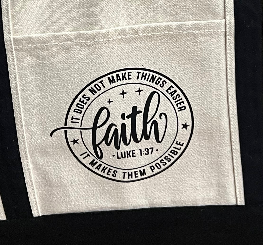 Faith - Lg. Canvas Tote