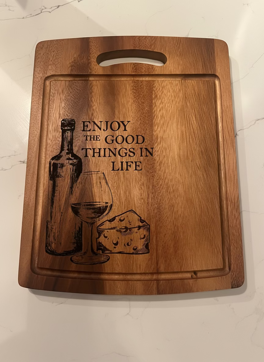 Enjoy The Good Things in Life Charcuterie Board