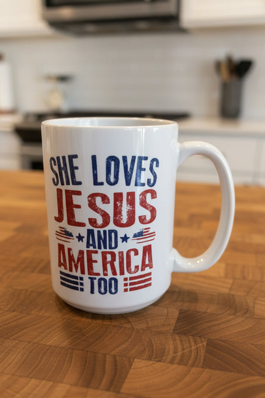 She Loves Jesus And America Too