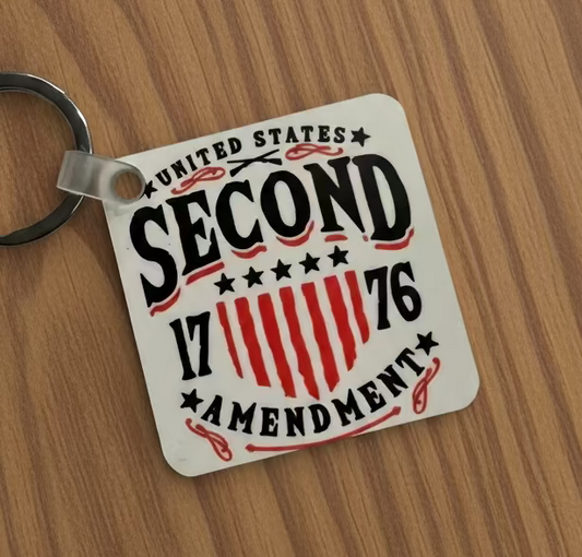 2nd Amendment Key Chain