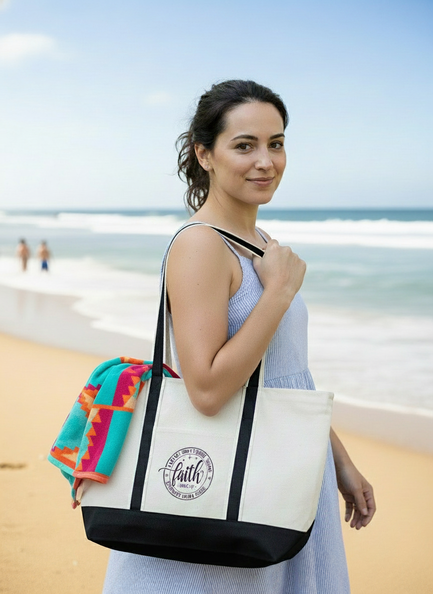 Faith - Lg. Canvas Tote