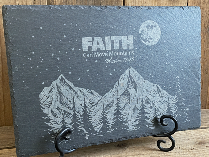 FAITH CAN MOVE MOUNTAINS / Slate